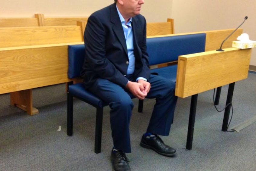 Auctioneer Shawn Roche was back in provincial court in St. John’s Thursday to be sentenced.