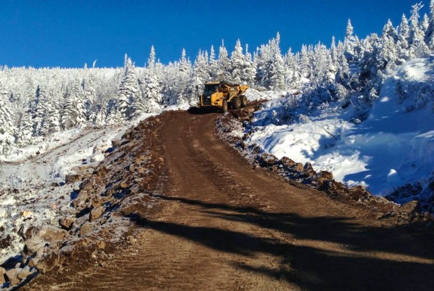 Access roads allow workers to safely travel to the corridor being cleared for the right-of-way.