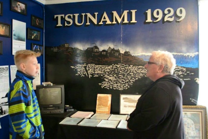 A screen capture from Windell S’s video submission “The 1929 Tsunami.”
