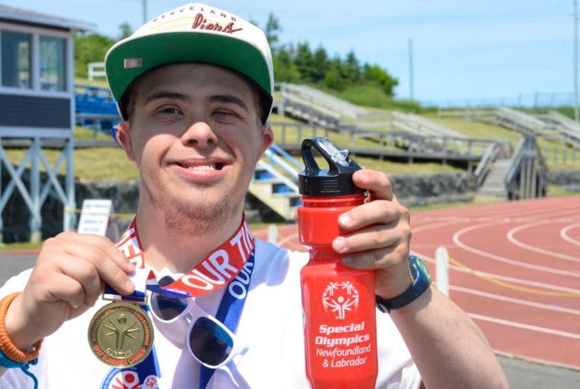Nathan Edison of Pearl demonstrated the camaraderie of the 2017 Special Olympics Newfoundland and Labrador Summer Games when he went to the Pearlgate Track and Field Complex Saturday morning to take in some of the athletics events and cheer on other competitors. It also gave him to proudly display the medal he won in powerlifting earlier in the Games.