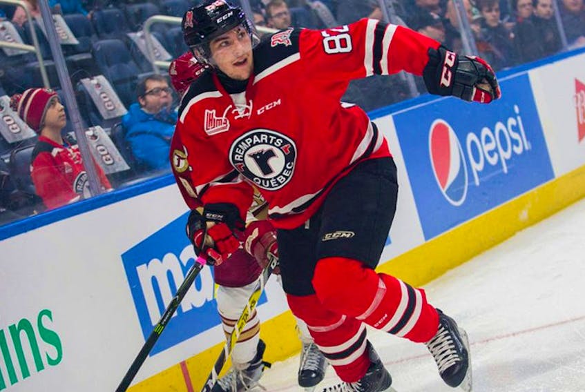 Quebec Remparts centre Jesse Sutton of Mount Pearl missed almost all of his rookie QMJHL season with injury and 27 more games in the last two years, so staying healthy will be one of Sutton’s main goals in the new campaign. 
