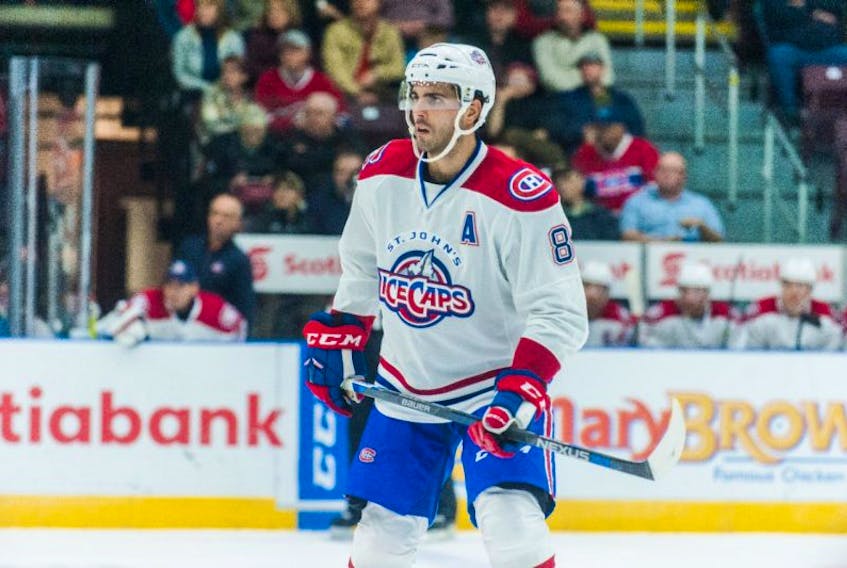 The Montreal Canadiens placed defenceman Mark Barberio on waivers Wednesday. If he clears, he will be assigned to the St. John's IceCaps today.