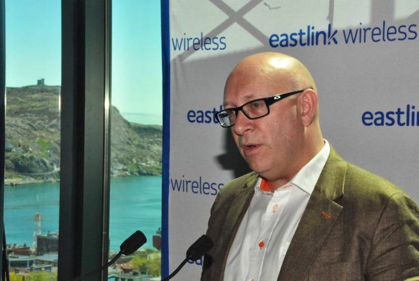 Eastlink CEO Lee Bragg was on hand for the launch of the telecommunications company bringing its wireless service to the greater St. John’s region.
