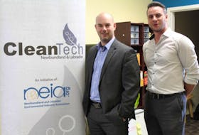 CleanTechNL, an initiative developed by the Newfoundland and Labrador Environmental Industry Association, is helping businesses and communities find the right partnership with government in support of clean technology projects. Executive director Kieran Hanley and marketing and communications director Matt Rumboldt are part of the team that drives this project that has a positive environmental impact.
