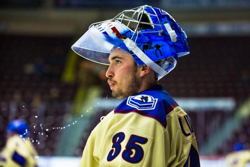 Since joining the St. John’s IceCaps on Oct. 20, rookie netminder Charlie Lindgren has started 13 of the IceCaps’ 17 games.