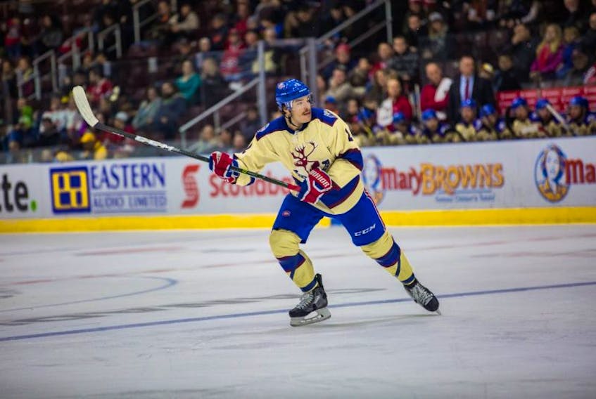 Defenceman Zach Redmond, who played two games for the St. John’s IceCaps on a conditioning assignment earlier this year, could be back on the St. John’s roster today. Redmond was placed on waivers by the parent Montreal Canadiens Monday.