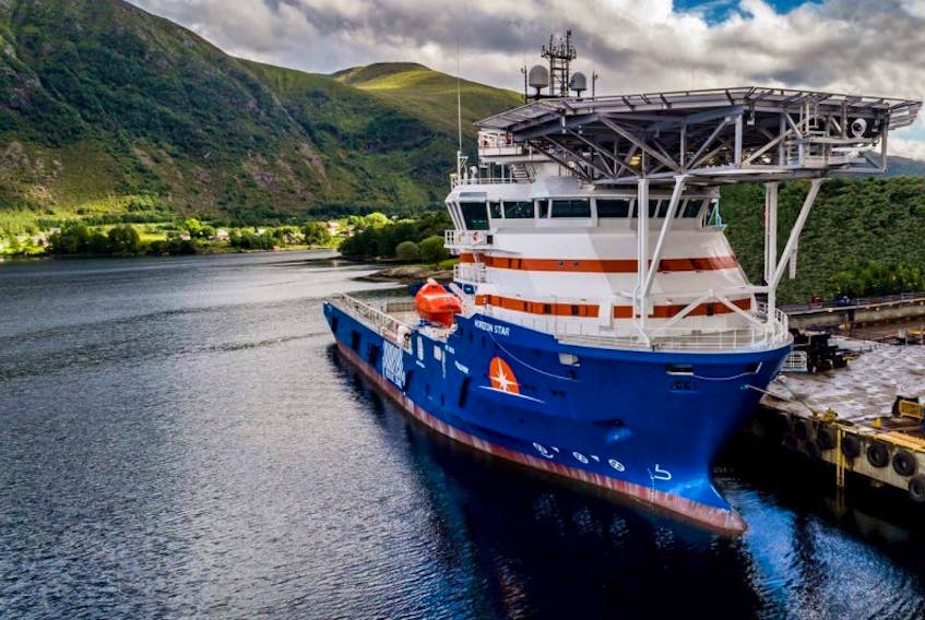 The 102-metre Horizon Star, a state of the art subsea intervention and support vessel owned by St. John’s- and Halifax-based Horizon Maritime, will soon begin a contract with one of the companies operating in the province’s offshore oil and gas sector.