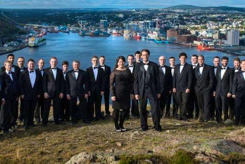 Newman Sound men’s choir, under the direction of Jennifer Hart, is presenting “Vive L’amour,” a performance at Memorial University’s Inco Centre, this weekend.