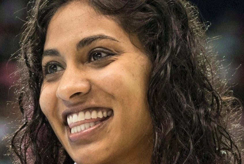 Kippens native Katarina Roxon was named this week's top athelet for her gold medal performance at the 2016 Paralympic Games in Rio de Janiero, Brazil.