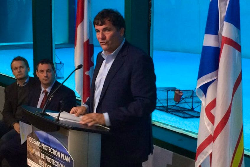 Federal Fisheries Minister Dominic LeBlanc announced $4.7 million over five years for the Marine Institute on Monday morning. The funding will be used to help restore the ecosystem in Placentia Bay.