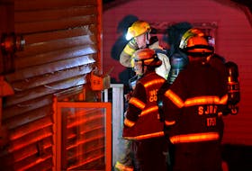 A man and woman escaped through a window during an alleged arson early Saturday moring. Keith Gosse/The Telegram