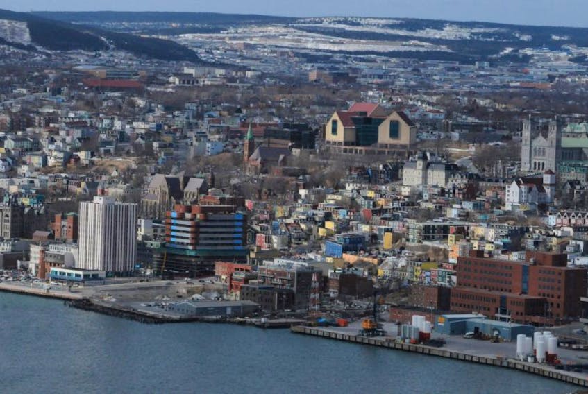 A view of St. John's from Signal Hill.