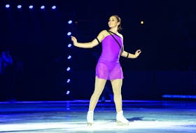 Tessa Virtue and Scott Moir performed Saturday night at Mile One Centre in St. John’s, the final stop of the cross-country Rock The Rink figure skating tour. Joining Virtue and Moir on the ice at Mile One was a star-studded group of skaters that included Marystown native Kaetlyn Osmond and Patrick Chan as well as Elvis Stojko, Carolina Kostner, Jeremy Abbott, Tatiana Volosozhar and Maxim Trankov.  Keith Gosse/The Telegram