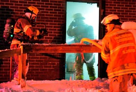 Fire damaged the kitchen area at the Hotel Mount Pearl Christmas night. Keith Gosse/The Telegram