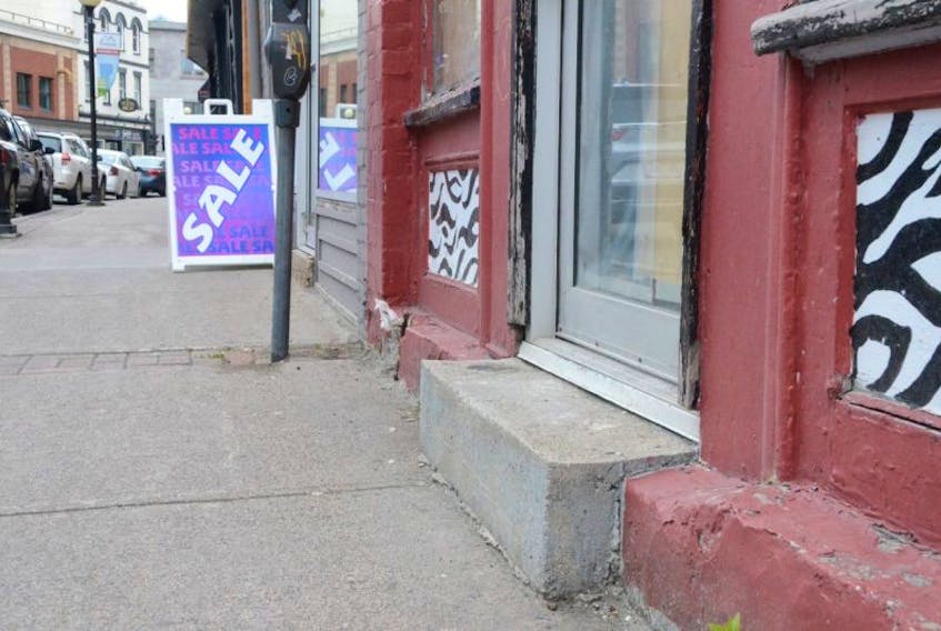 In downtown St. John’s, many people’s shopping experiences are cut short at the front door of a business.
