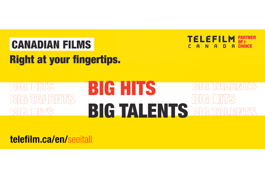 Instead of mindlessly scrolling through hundreds of possible titles on your go-to streaming platform, visiting Telefilm.ca/SeeItAll will quickly provide you with recommendations of excellent Canadian films. - Photo Contributed.