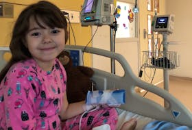Abigale has often required blood transfusions to help treat her acute lymphoblastic leukemia, and is grateful to all those who donate. Contributed photo