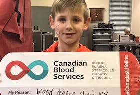 Kaleb’s family says they feel blessed that whenever it was needed, whole blood and platelets were available to him in his treatments for leukemia. — Contributed photo