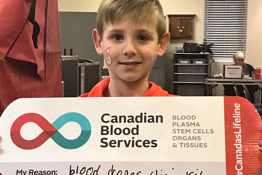 Kaleb’s family says they feel blessed that whenever it was needed, whole blood and platelets were available to him in his treatments for leukemia. — Contributed photo