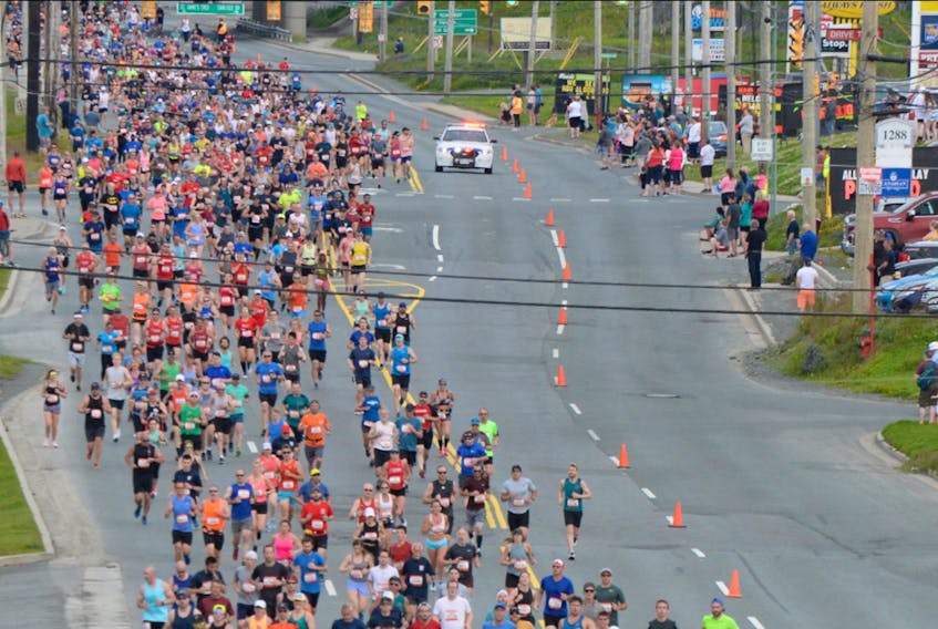 The 93rd annual Tely 10 has been cancelled this year due to the COVID-19 pandemic. But plans have been made and are set to be announced for a virtual event called #StayHomeTely2020. — SaltWire File Photo