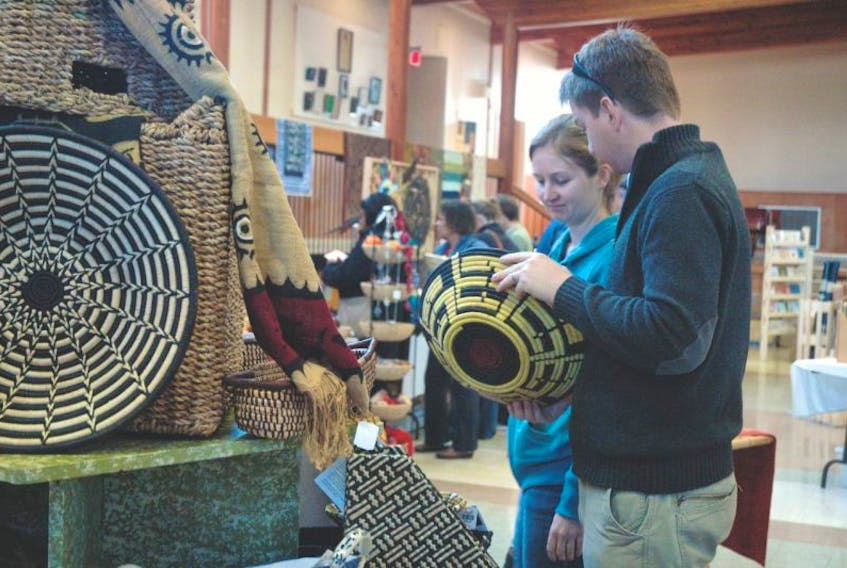 Various items were on display and for sale during this year’s Ten Thousand Villages event at Beacon United Church in Yarmouth.
Eric Bourque photo

