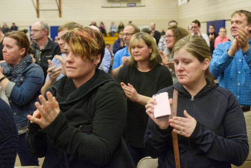 West Prince parents were relieved to hear the Public School Branch’s decision to reject recommendations to close schools in Bloomfield and St. Louis last night.