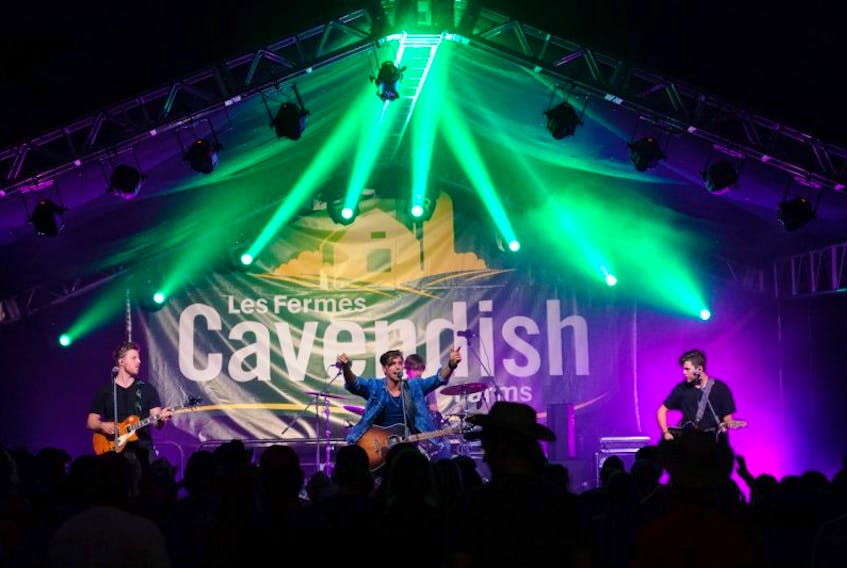 The Cavendish Beach Music Festival is underway.