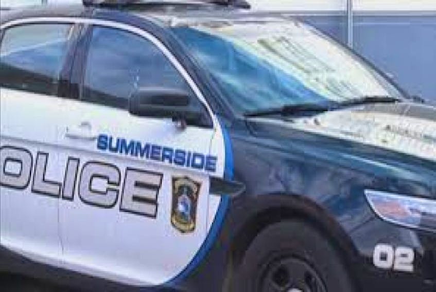 Summerside police patrol car.