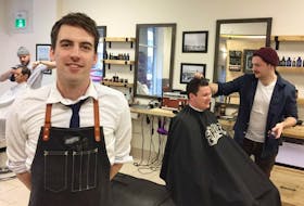 Sean Aylward, owner of the Humble Barber, is excited about the barbershop’s new location on Kent Street in Charlottetown and hopes it will lead to more customers.
