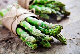 A bunch of fresh asparagus