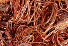 Copper wire.