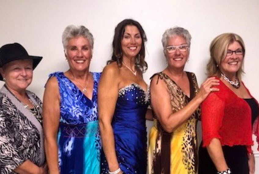 Colleen MacPhee left, Joan Reeves, Jolee Patkai, Judy McGregor, and Keila Glydon will perform Sunday, Nov. 13, in a tribute to female vocalists of the century