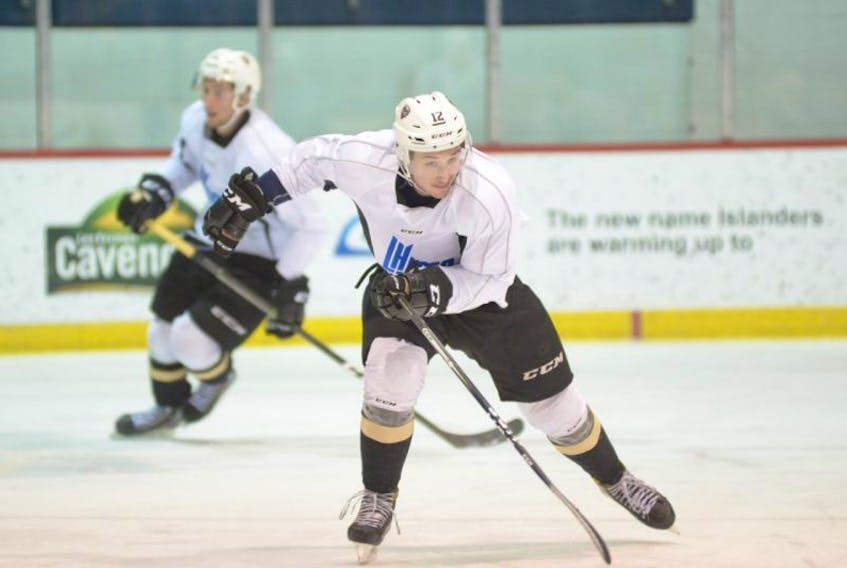 Carl Neill is one of the newest members of the Charlottetown Islanders.