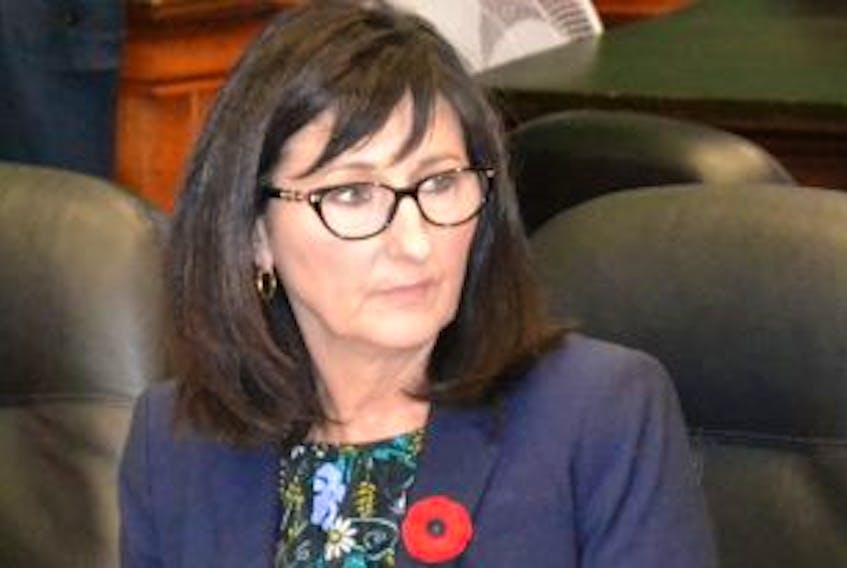 ['Auditor general Jane MacAdam answered questions Thursday about her audit of the province’s e-gaming venture.']