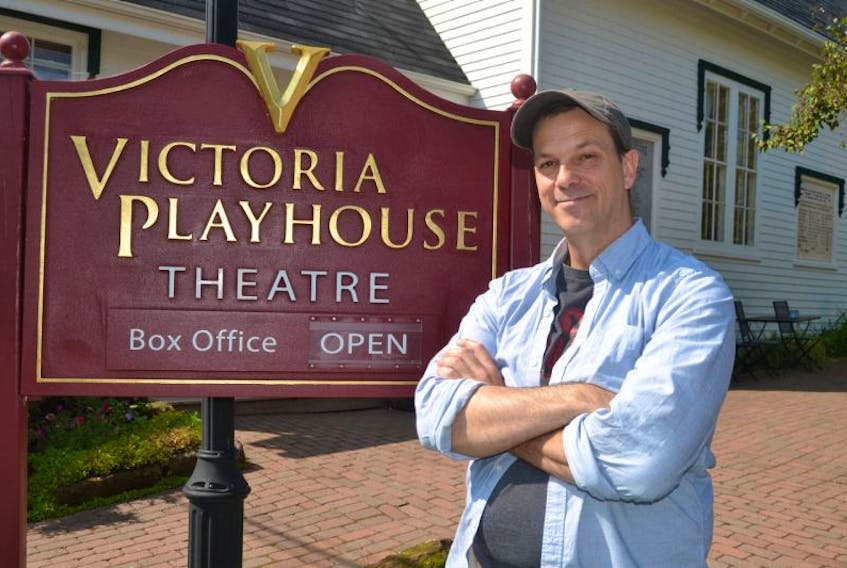 Chris Gibbs is happy to return to Victoria Playhouse for his third season. This summer he’s performing his one-man show, “Not Quite Sherlock” until Sept. 17.