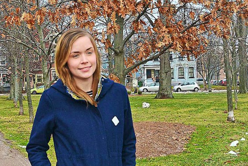 FILE PHOTO: Shayna Conway, shown in Charlottetown in 2014, says her three friends and still a part of her life and her inspiration for moving forward.