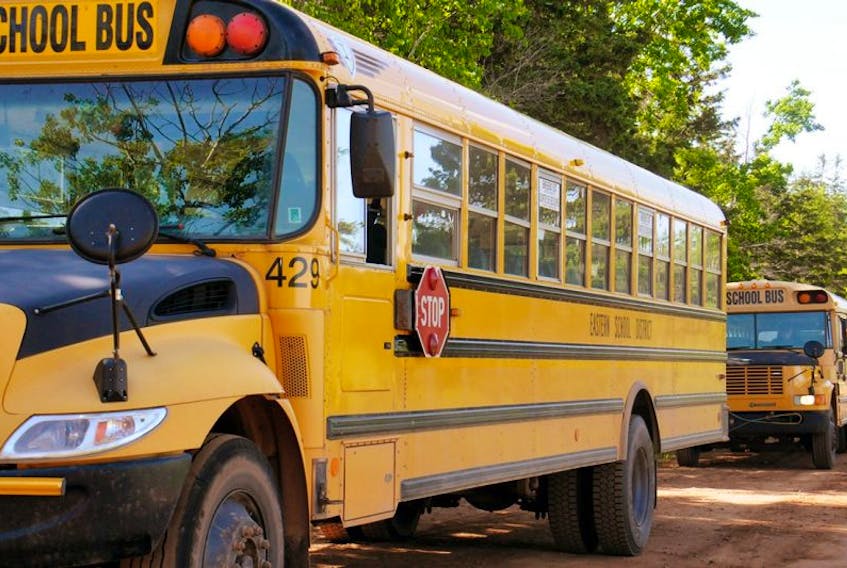 FILE PHOTO: P.E.I. school buses.