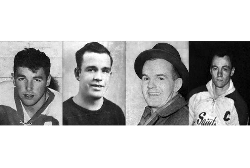 FILE PHOTO: The 2017 UPEI Sports Hall of Fames inductees will include, from left, Billy MacMillan, John (Jack) Kane Sr., Jack Kane Jr., Vince Mulligan.