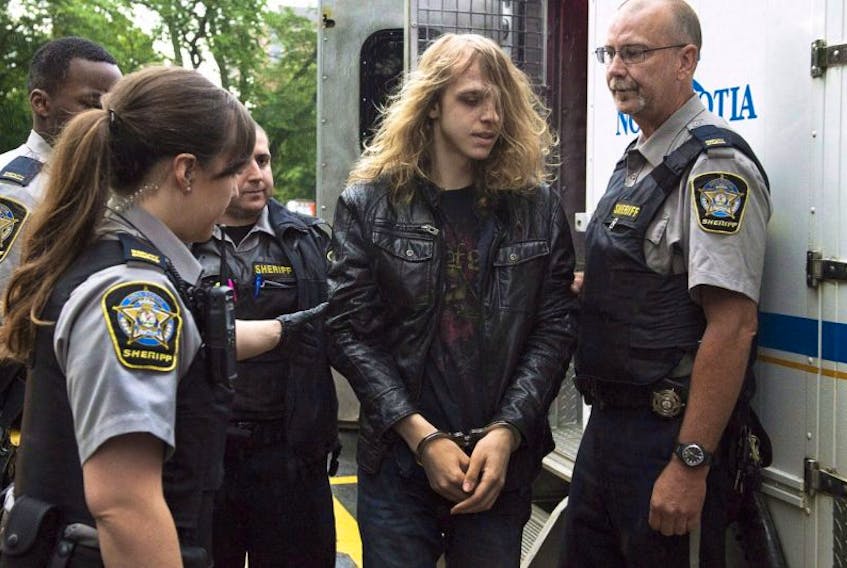 Randall Steven Shepherd arrives at provincial court for a preliminary hearing in Halifax on July 8, 2015.