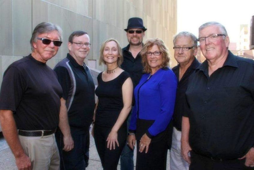 Phase II and Friends will be appearing at the West River United Church on Sunday, March 26, beginning at 7:30 p.m. From left are Blaine Murphy, John McGarry, Jeanie Campbell, Ed Young, Keila Glydon, Pat King and Gerry Hickey.