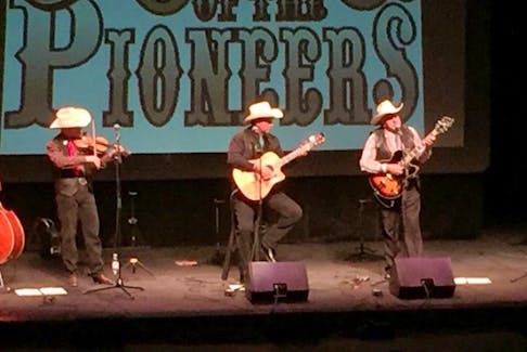 The Sons of the Pioneers performed on the Homburg Theatre stage on Friday, April 21.