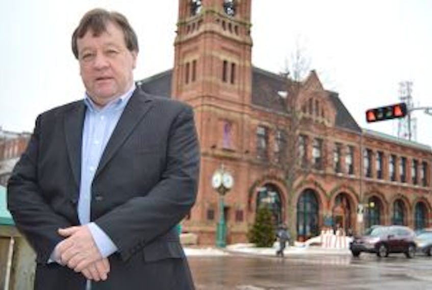 ['Charlottetown Mayor Clifford Lee in front of city hall in this recent photograph.']