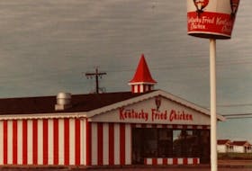 This photo of a Kentucky Fried Chicken outlet was taken in 1975 — the year the fast food restaurant opened in Stratford. The location was closed for good Dec. 31 leaving owner/operator Angus Davies exploring options to “revitalize’’ the property. 