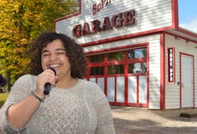 Jocelyn Reyome is thrilled about the new space for students in the Holland College School of Performing Arts (SoPA) program. The R&B singer says she has two classes in this space already and looks forward to performing more in the SoPA garage in the coming months. 