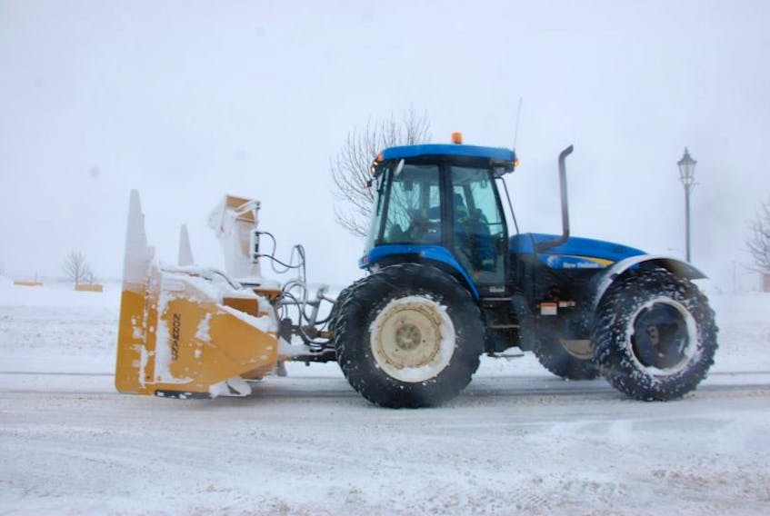 All modes of snow clearing was out in full force Tuesday in Charlottetown and across P.E.I. as the province once again was hit with a good blast of winter.