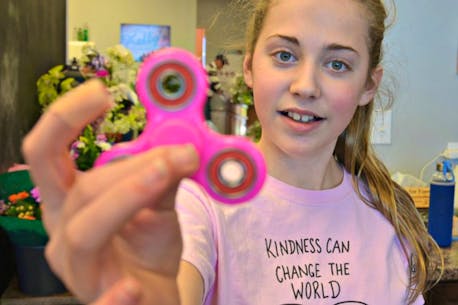 New stress-relieving toy, Fidget spinners, sweeping through Summerside