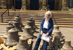 Charlottetown historian Catherine Hennessey spearheaded the fundraising committee to restore and reinstall the St. Dunstan’s Basilica bells. They will ring again for the first time in 40 years on July 1 at 9:30 a.m.
