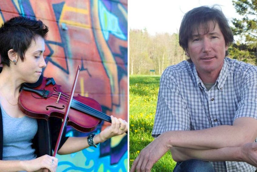 Eddy Quinn and Keelin Wedge to perform at the Winsloe United Church ceilidh Monday.