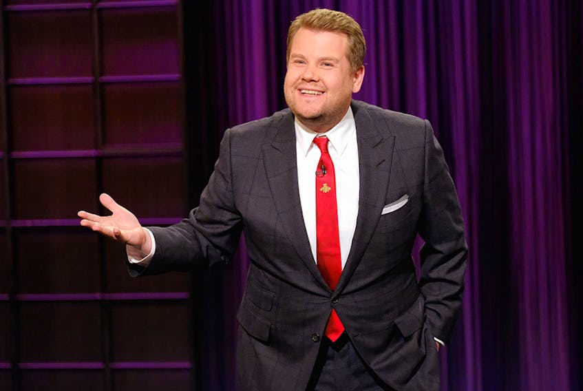  A hotline featuring jokes to cheer up seniors during the COVID-19 lockdown caught the attention of Late Late Show host James Corden.