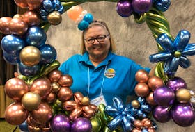 Heather Griffin of Kilbride is a balloon artist. With her business, Fun With a Twist, she says she likes the idea of spreading smiles with her balloon sculptures.